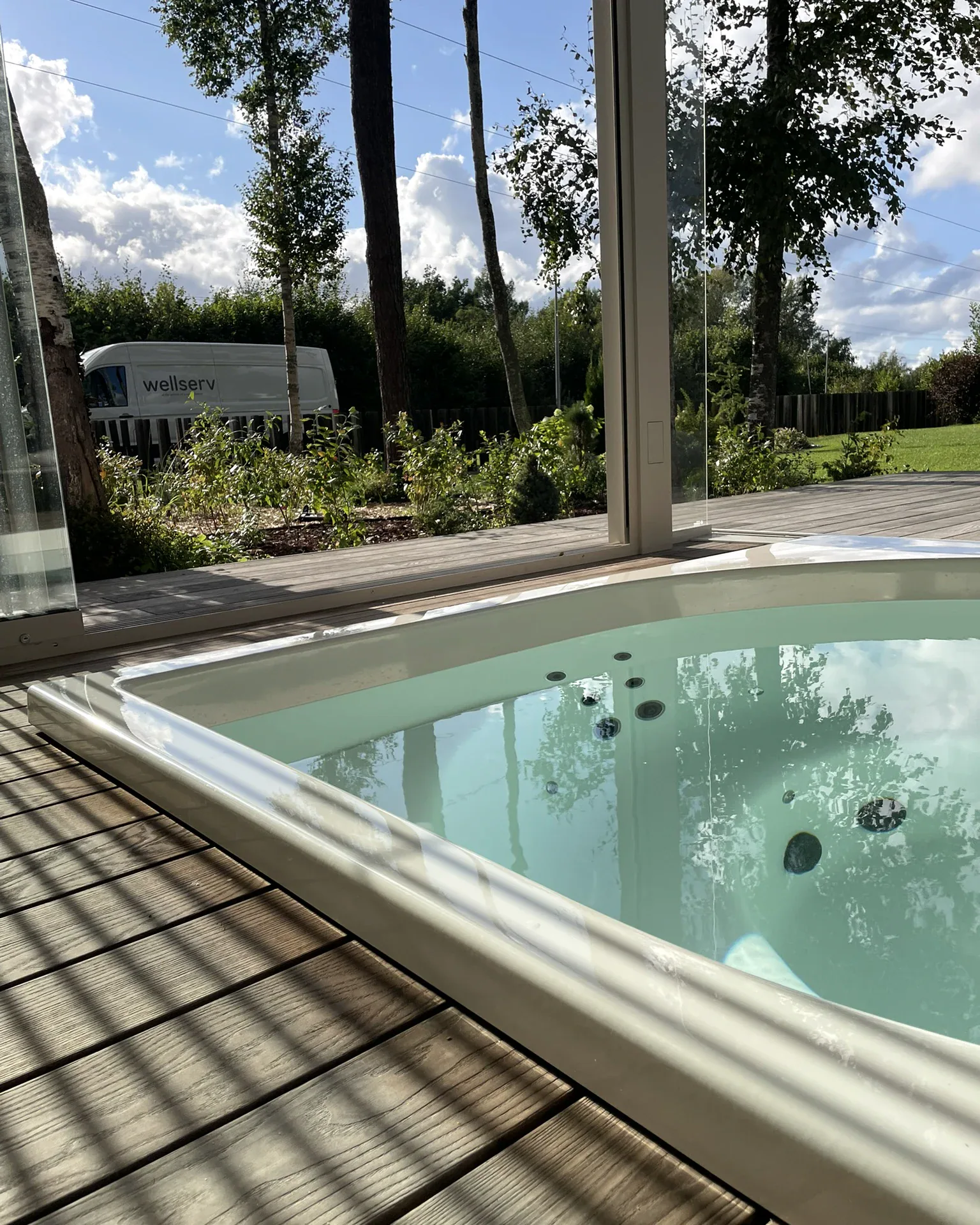 Wellservi hooldatav terrassivann